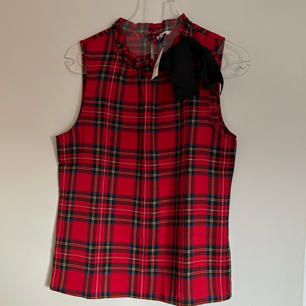 NWT J Crew sleeveless blouse - size smalll